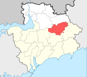 Пологовский район на карте