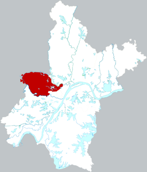 Дунсиху на карте