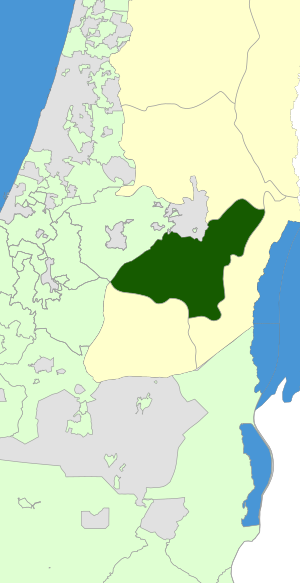 Israel Map - Gush Etzion Regional Council Zoomin.svg