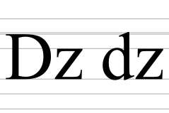 Latin digraph D Z.svg