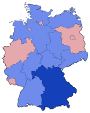 German Federal Election - Party list vote results by state - 1994.png