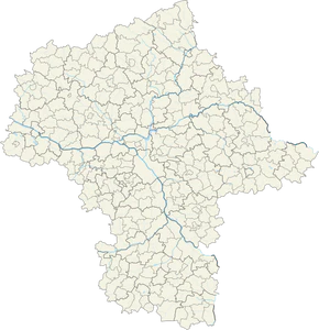 Гостынин на карте