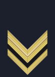 Rank insignia of sergente of the Italian Navy.svg