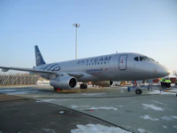 SSJ100 in Skyteam Livery (6812390274).jpg