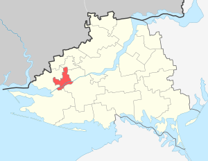 Городской округ город Херсон на карте