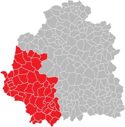 Ле-Блан на карте