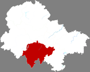 Юнъань на карте