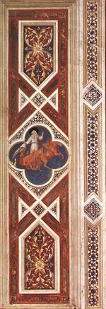 Giotto di Bondone - Elijah on the Fire-cart (on the decorative band) - WGA09261.jpg
