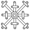 Icelandic Magical Stave holastafur.svg