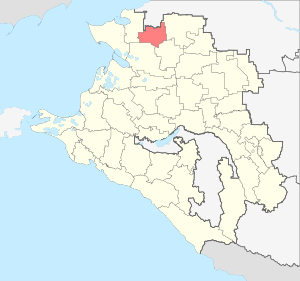 Староминский район на карте