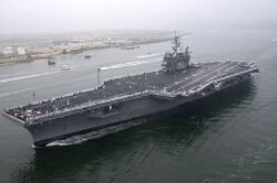 US Navy 030602-N-8590B-001 USS Constellation (CV 64) returns to its homeport in San Diego.jpg