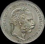 AHGkr hun 20 1868 valto penz obverse.jpg