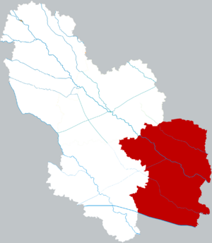 Мэнчэн на карте