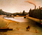 Henri Rousseau - Bathing at Alfortville.jpg