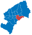 Map of Peščenica-Žitnjak District (Zagreb).svg