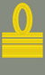 Rank insignia of tenente colonnello of the Italian Army (1940).png