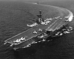 USS Ranger (CV-61) underway at sea circa 1978.jpg