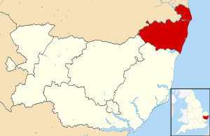 Уэйвени на карте