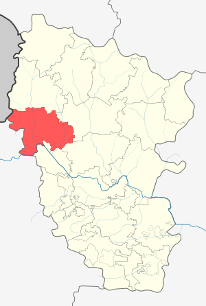 Кременской район Кременской муниципальный округ на карте