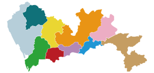 Лунхуа на карте