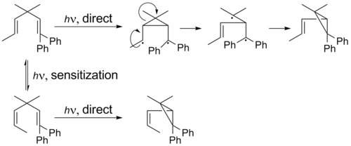 Di-p-methane rearrangement regioselectivity.png