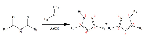 Einhorn-Brunner Rxn Numbered.png
