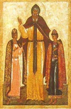Fedor, David and Constantin (1560s, Yaroslavl museum) - center.jpg