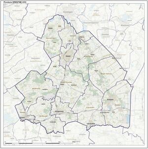 Дренте на карте