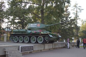 Т-34-85 «Иркутский комсомолец» в Иркутске