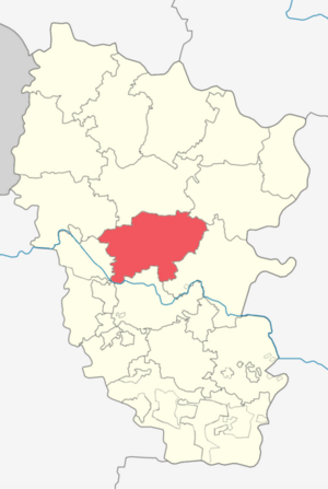 Новоайдарский район на карте