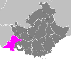 Арль на карте