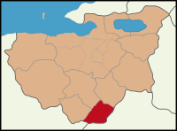 Bursa location Harmancık.svg