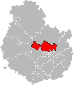 Фонтен-ле-Дижон на карте