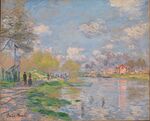 Claude Monet - Spring by the Seine - Google Art Project.jpg