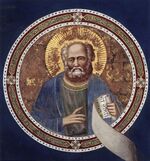 Giotto - Vault (detail), 1303-06, 2vault4.jpg