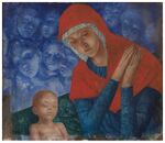 Mother of God with child by K.Petrov-Vodkin.jpg
