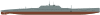 Shadowgraph Pravda class IV series submarine.svg