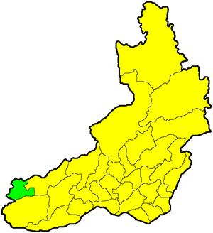Петровск-Забайкальский район на карте
