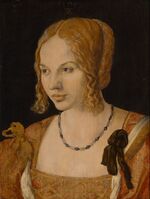 Albrecht Dürer - Portrait of a Young Venetian Woman - Google Art Project.jpg