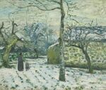 Camille Pissarro - Effet de neige à Montfoucault (c.1874).jpg