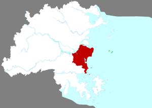 Чанлэ на карте