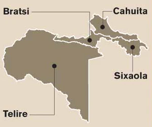 Таламанка на карте