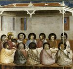 Giotto di Bondone - No. 29 Scenes from the Life of Christ - 13. Last Supper - WGA09214.jpg