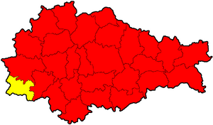 Глушковский район на карте