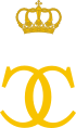 Royal monogram of Carol II of Romania.svg