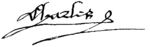 Изображение автографа