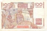 Verso d'un billet de 100 francs de 1946.JPG