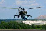 Практичне авіанаведення українських екіпажів Мі-24 по умовних цілях противника 01.jpg