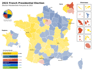 2022 French Presidential Election First Round Map.svg