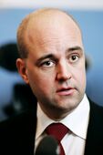 Fredrik Reinfeldt, statsminister Sverige, under Noriska radets session i Kopenhamn 2006.jpg